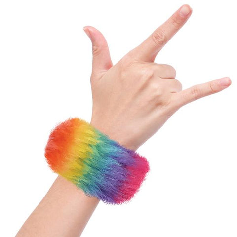 Rainbow Stripes - Slap Bracelet