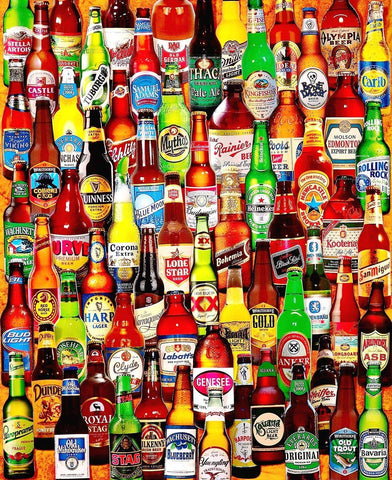 99 Bottles Of Beer On The Wall - 1000 Piece Wall - 1000 Piece